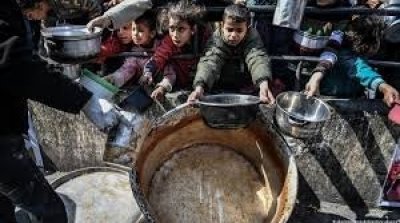غزة : تحذير من خطر مجاعة وسوء تغذية لدى الأطفال