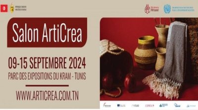 Première édition du salon professionnel ''ArtiCrea'' au parc des expositions du Kram