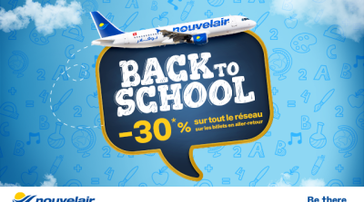 Nouvelair lance sa promo ''BACK TO SCHOOL''