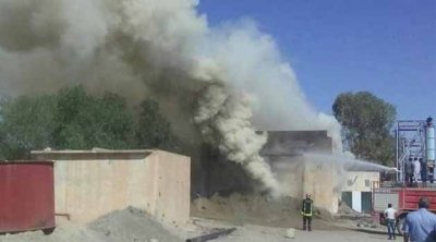 Gafsa: Un incendie dans un réservoir de carburant maîtrisé