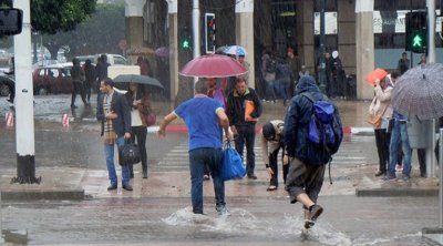 أمطار غزيرة ورعدية اليوم الثلاثاء 