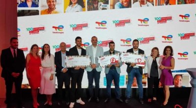 En images : Les 3 gagnants du Challenge Startupper de l’année 2024 by TotalEnegies