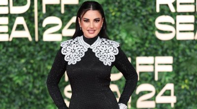 En photos : Dorra Zarrouk dans une robe chic et contemporaine