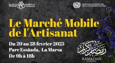 Le Marché Mobile de l’Artisanat s’invite au Parc Essaada à La Marsa