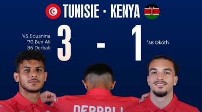 منتخب تونس للشباب يحقق أول انتصار في كان مصر 