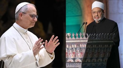 شيخ الأزهر وبابا الفاتيكان يدعوان لإنهاء حروب غزة وأوكرانيا والسودان