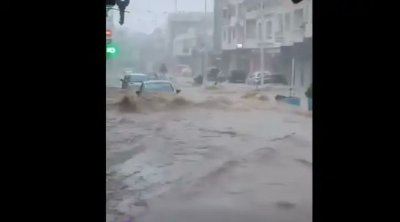 Intempéries à Kélibia : Routes inondées