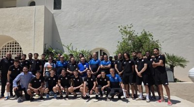 المنتخب التونسي يستقبل أطفال قرى SOS