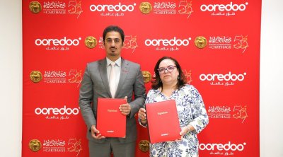 Pour la 4ᵉ année consécutive, Ooredoo partenaire officiel du Festival International de Carthage