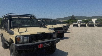 Don français de 20 véhicules MASSTECH à l’armée tunisienne