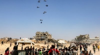 La Jordanie effectue 3 largages de vivres pour les habitants de la Bande de Gaza