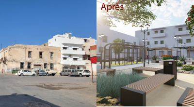 Lancement officiel des travaux d'aménagement de la place Garibaldi et de la rue Victor Hugo à Sousse