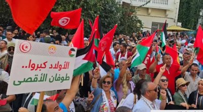 جبهة الخلاص تدعو إلى التظاهر في تونس دعما لغزة يوم 3 أوت