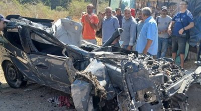 حادث مرور مروع بأوتيك يسفر عن 3 قتلى و4 جرحى (صور)