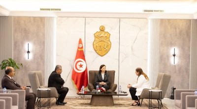 Sara Zaafrani en visite officielle de deux jours en Egypte