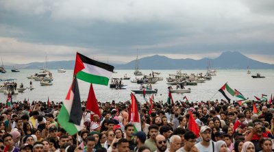 انطلاق 23 سفينة تونسية نحو غزة ضمن أسطول الصمود