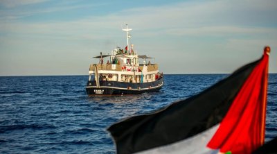 وقفة احتجاجية في تونس دعماً لأسطول الصمود (فيديو)