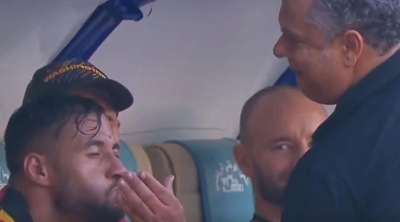 هذا ما وراء اللقطة المثيرة بين ماهر الكنزاري ويوسف البلايلي (صورة )