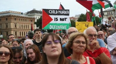 النمسا : متظاهرون ينددون بتمويل دول أوروبية الإبادة الإسرائيلية في غزة