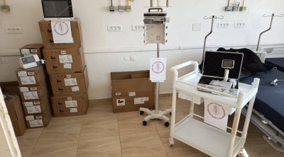 بالصور : منظمة الأطباء الشبان تدعم وحدة الإنعاش للأطفال بسيدي بوزيد