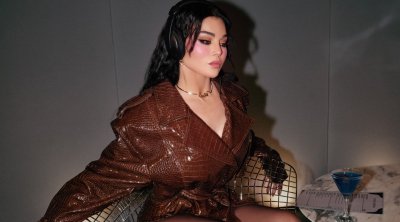 بالصور : هيفاء وهبي تتألق بصيحة Leather on Leather