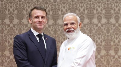 Inde: Macron inaugure un centre franco-indien dédié à l’IA en santé à New Delhi