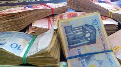 ارتفاع قياسي للكاش في تونس إلى 27.5 مليار دينار