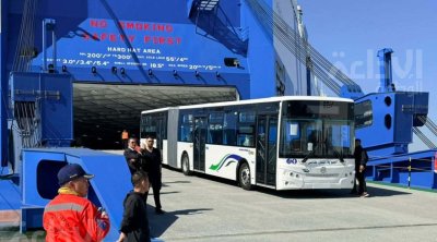 وصول 158 حافلة جديدة من الصين إلى تونس 