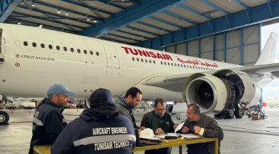 7 طائرات للخطوط التونسية تحت الصيانة والإصلاح