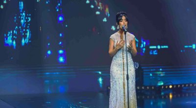 أميمة الحوات نجمة سهرة افتتاح مهرجان الأغنية التونسية