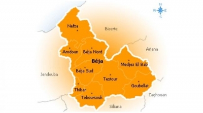 اقتحام مقر ولاية باجة و محتج يطعن نفسه بآلة حادة 