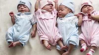 القيروان : امرأة تضع 4 توائم في صحة جيدة