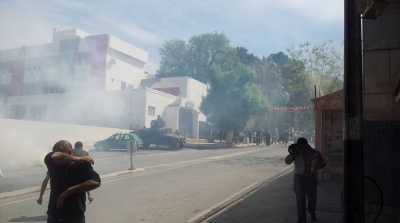 الكاف: الامن يستعمل القوة لتفريق مسيرة سلمية 