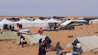 في خطوة تصعيدية : اغلاق معبر الذهيبة من طرف المحتجين 