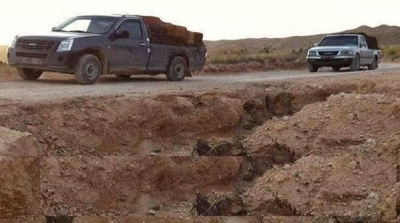 شاحنة تهريب تدهس عون حرس و ترديه قتيلا بالفيروان 