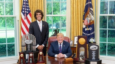Donald Trump récompense un tennisman tunisien