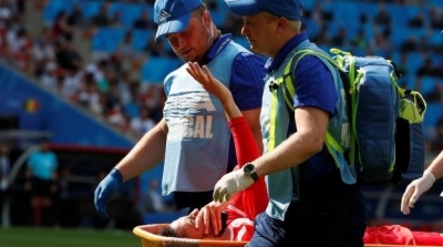 Dylan Bronn sort sur blessure contre la Belgique