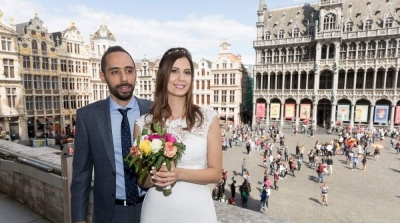 La chanteuse tunisienne Nejla Belhaj s’est mariée en Belgique ( photos) 