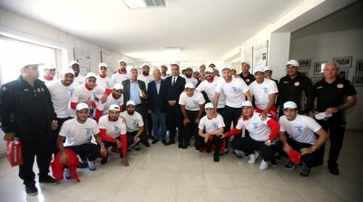 La sélection nationale en visite au siège de l’Association Tunisienne de Lutte contre le Cancer