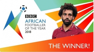 Mohamed Salah meilleur Footballeur africain 2018