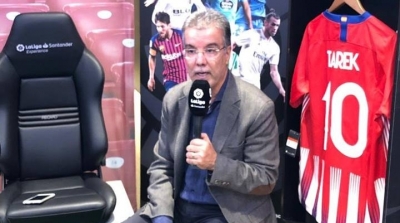 Tarek Dhiab honoré par la Liga