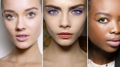 Tendance make-up  : Et si on osait le mascara coloré