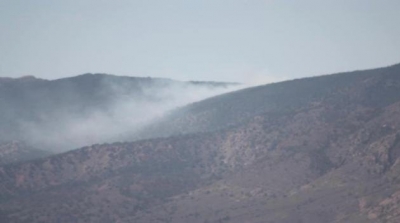 حريق في المنطقة العسكرية المغلقة بجبل الشعانبي