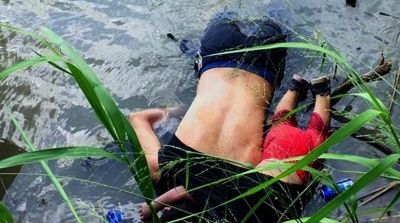 Photo bouleversante :Un migrant et sa fille noyés dans le Rio Grande 