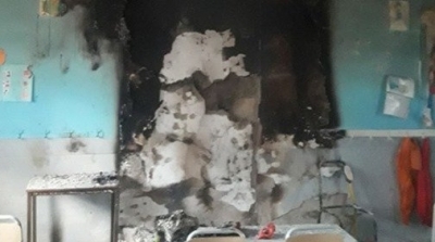 Incendie criminel dans une école à la Soukra