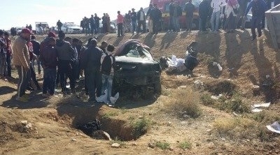 Kasserine :  décès de 5 enseignantes dans un accident de la route 