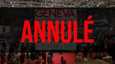 Coronavirus : le salon de Genève 2020 annulé