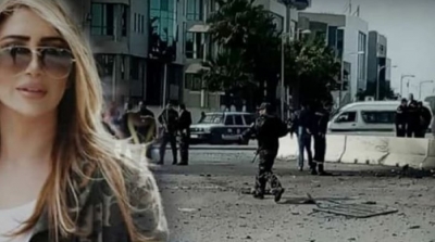 بعد أن ركبت صورتها على أشلاء الارهابيان..سخرية من أمينة سطا