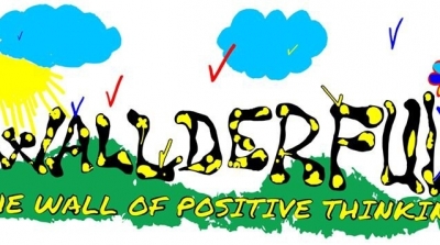 WALLDERFUL : Le mur des pensées positives pour égayer les esprits 