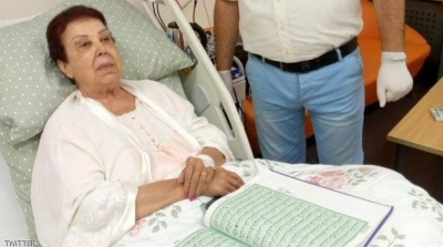 رجاء الجداوي.. أول صورة داخل غرفة المستشفى بعد إصابتها بكورونا 